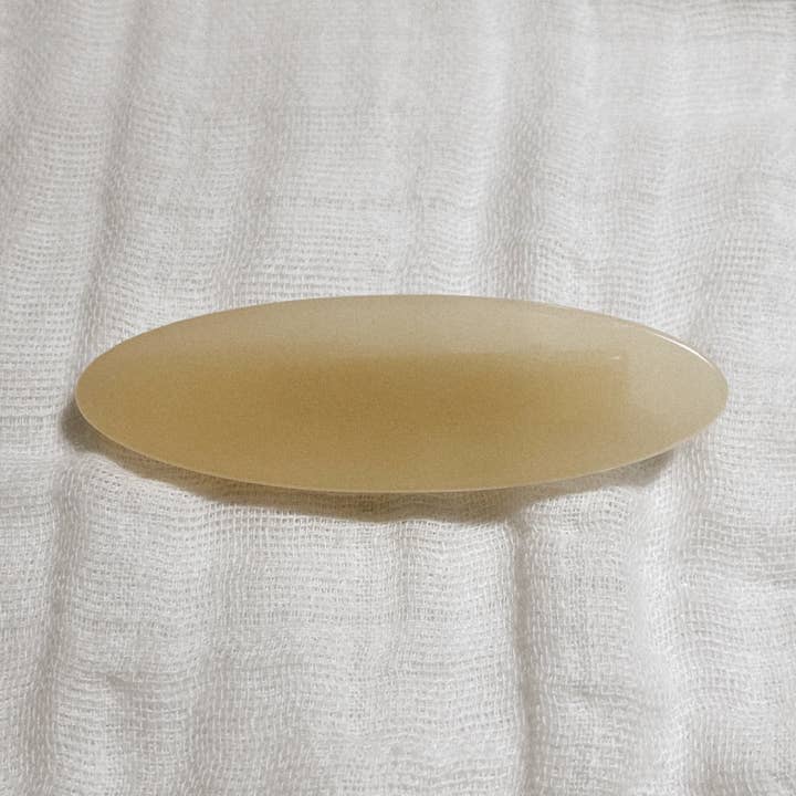 Acryl ovale barrette voor wholesale door Crafted by Pheebs