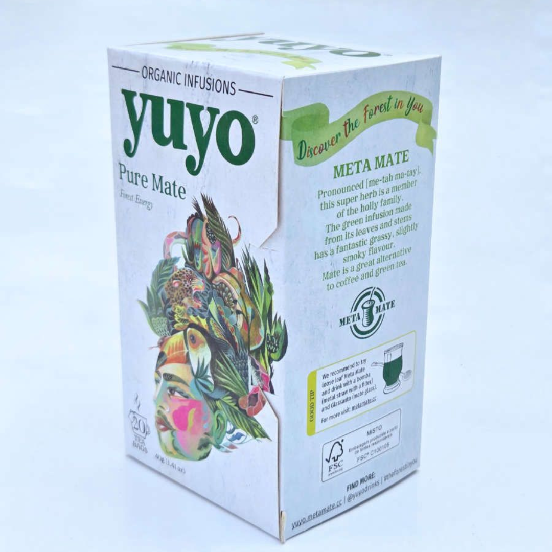Meta Mate Spain (Mate Spirit s.c.) - Vendita all'ingrosso Tè in bustine - YUYO Pure Mate – Bustine di infuso di mate (20 pezzi)1