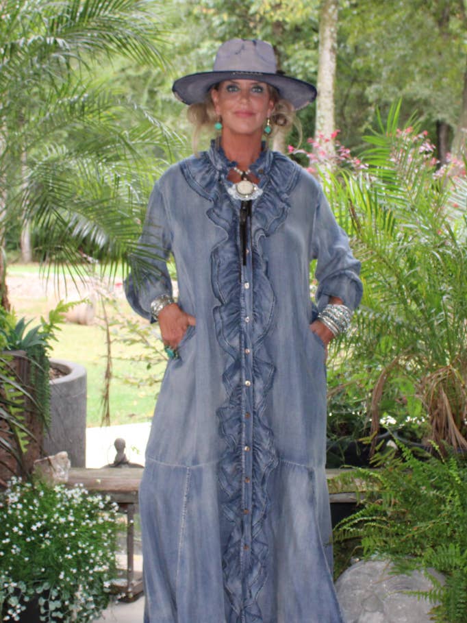 A Ruffle In Time Dress for wholesale by Jaded Gypsy