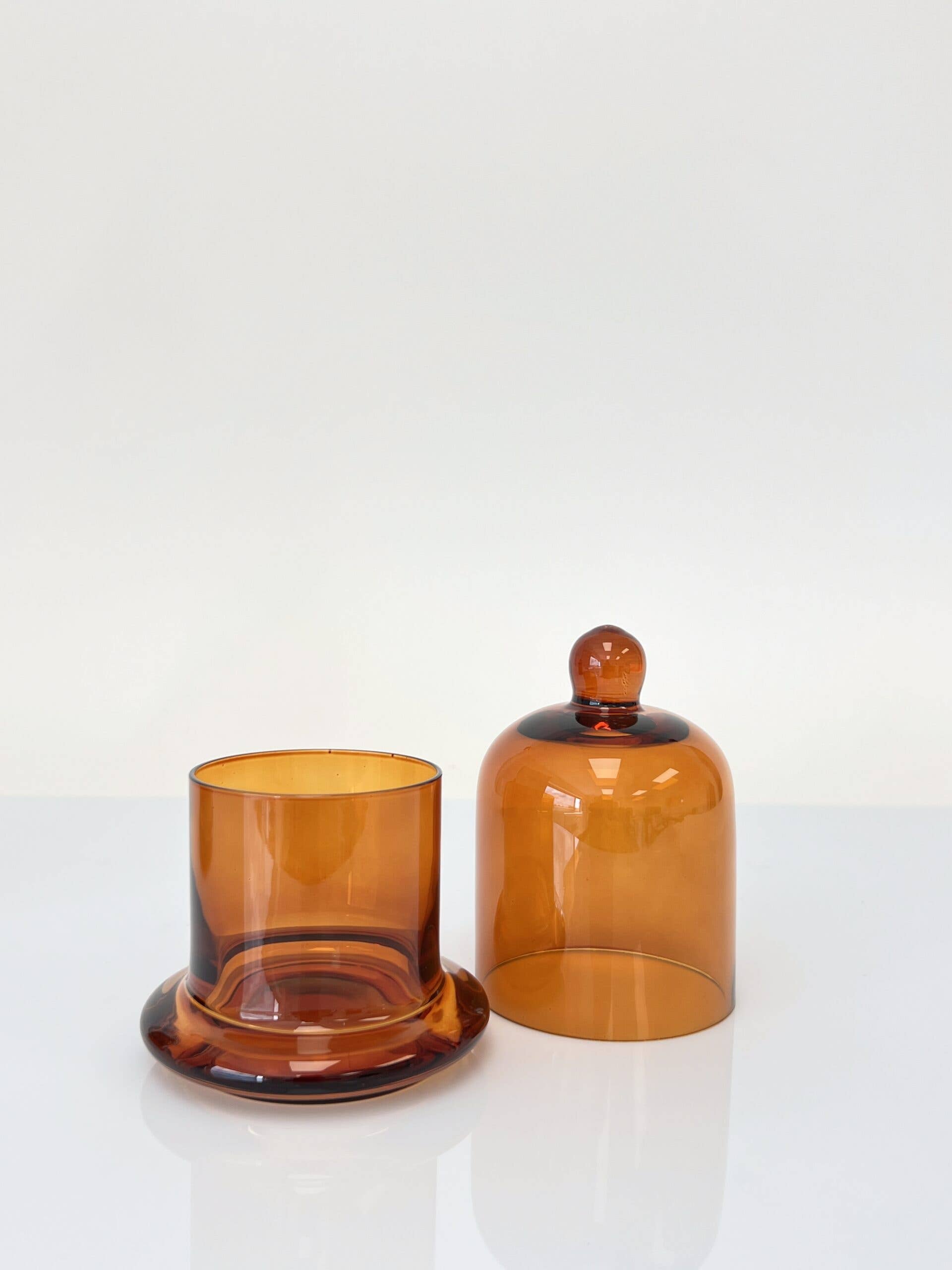 Antwerp Luxury candle supplies – wholesale Candle holder – Cloche Amber5