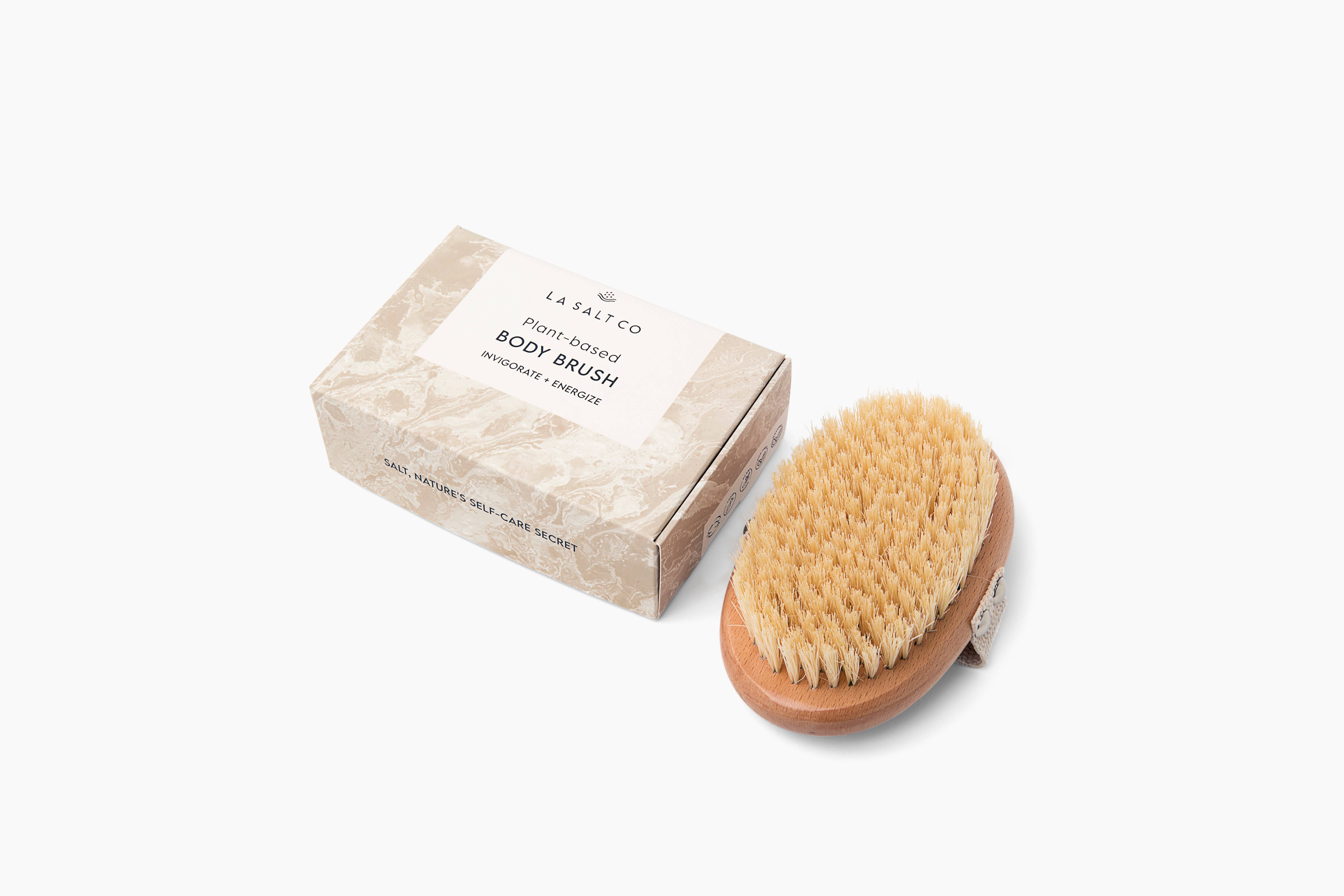 Los Angeles Salt Company - Wholesale Body Brush - Plant-Based Body Brush10