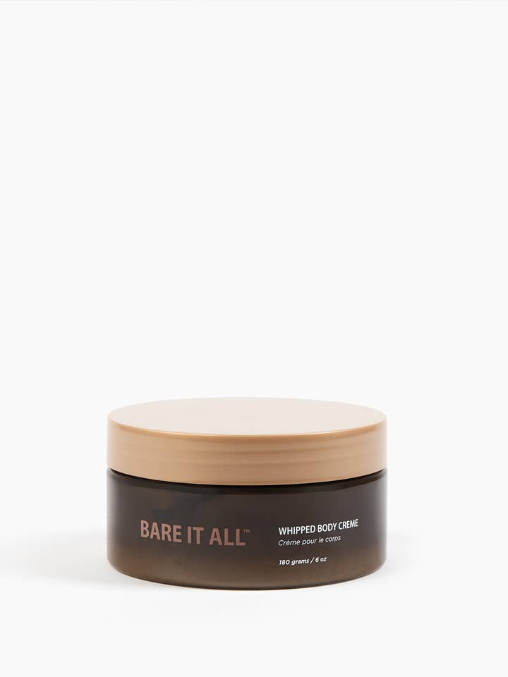 Whipped Body Crème for wholesale by BARE IT ALL