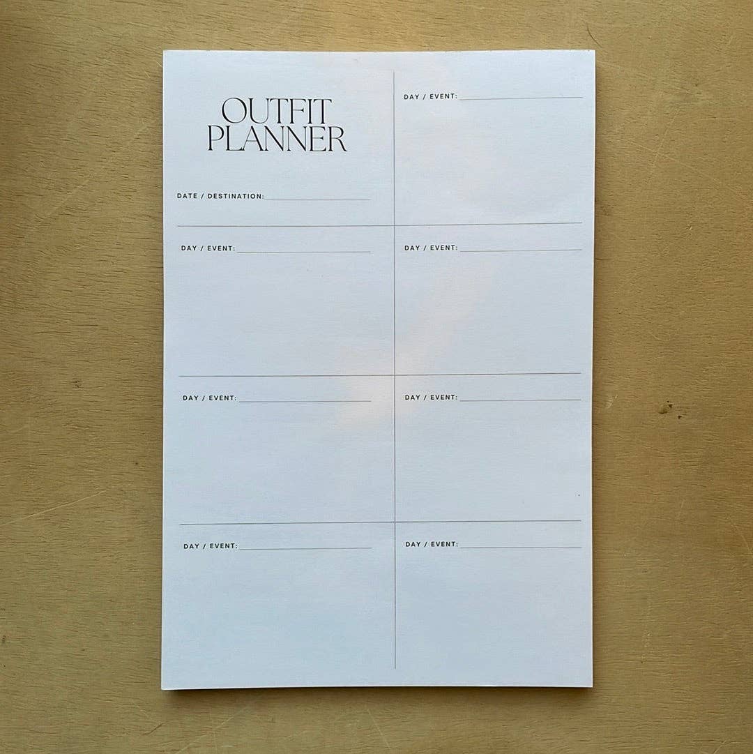 Majorette Stationery - Wholesale Notepad - Outfit Planning Notepad4