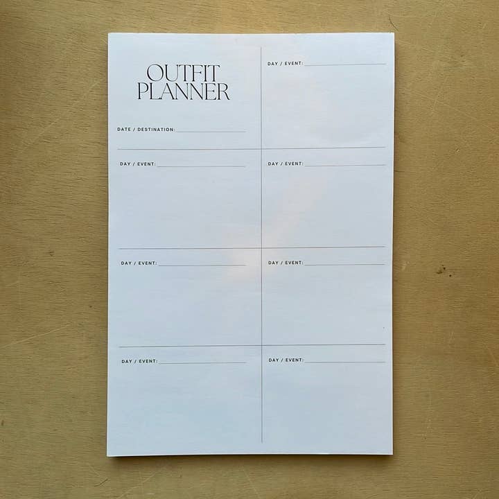 Majorette Stationery - Wholesale Notepad - Outfit Planning Notepad4