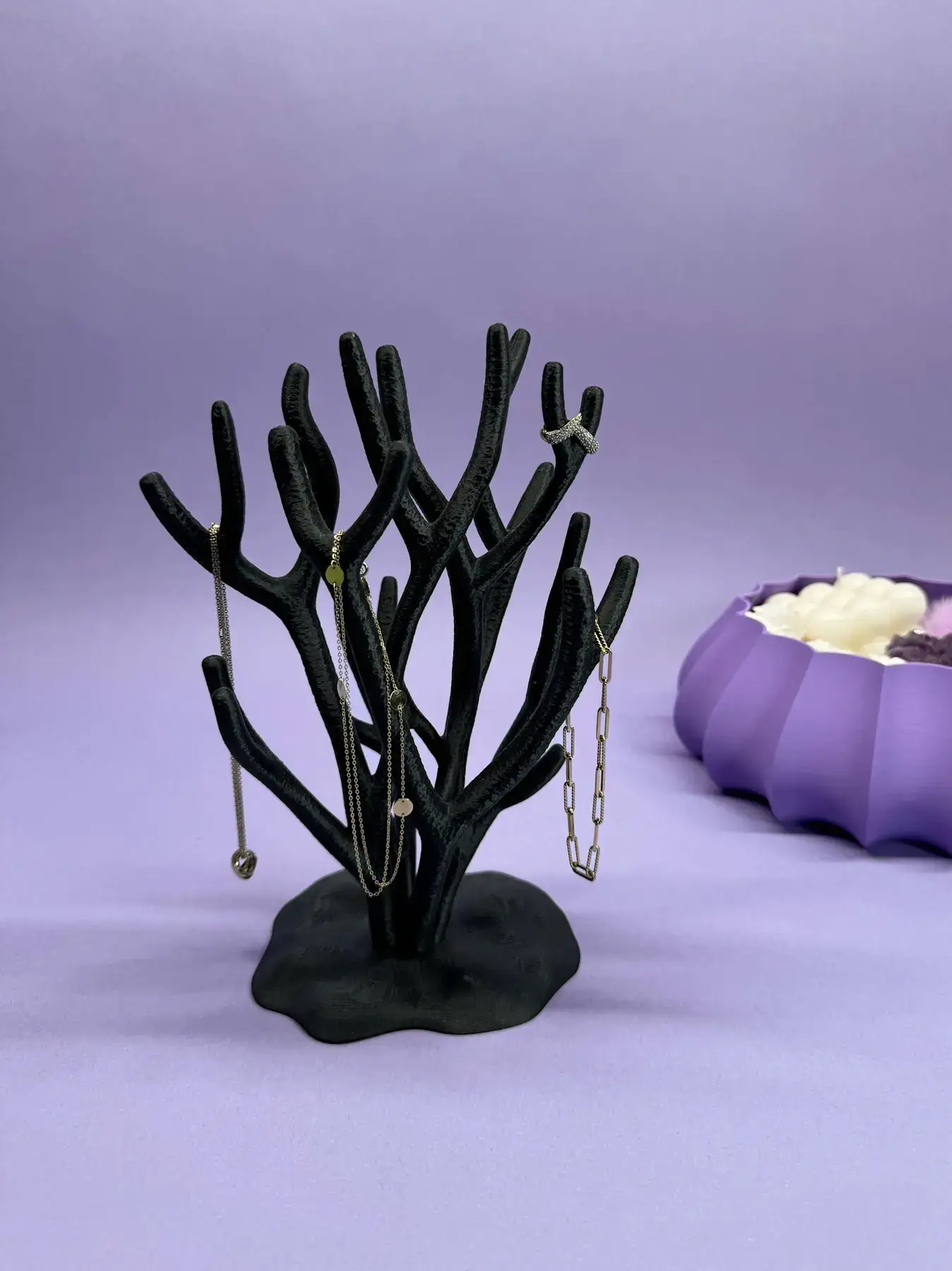 Roomberry - Vendita all'ingrosso Espositori e vetrine per gioielli - Portagioie a forma di corallo per collane, orecchini e elastici per capelli8