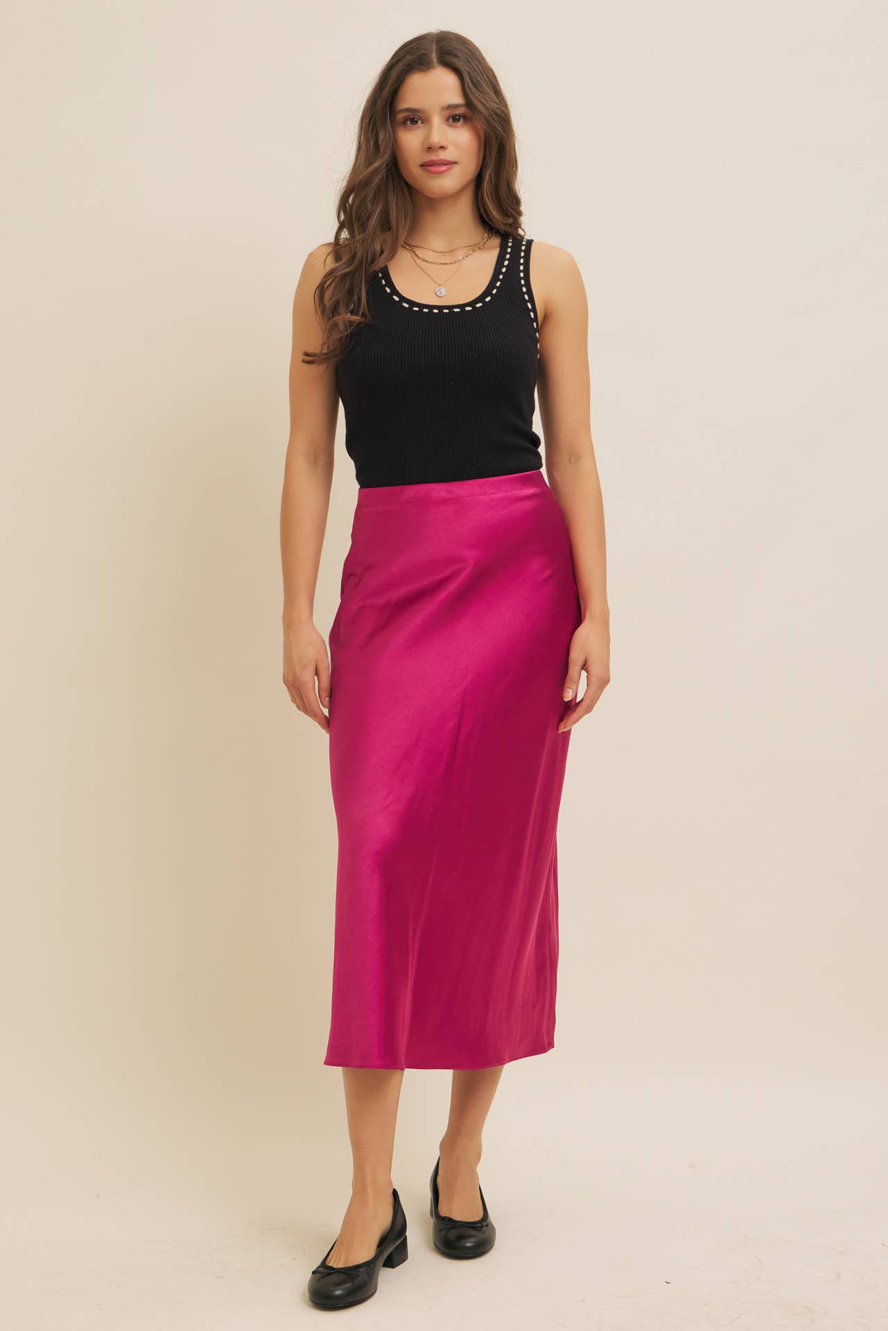 in february - Wholesale Knit Sweater - Women's - EVERYDAY SOFT CONTRAST STITCH LUXE SWEATER TANK11