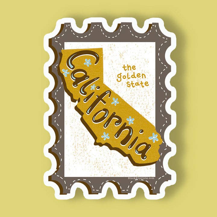 Block21Prints - Wholesale Sticker - California Gift Bundle | Stickers & Postcard4