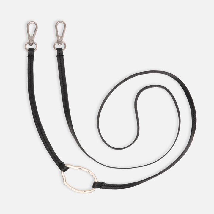 Dalia Black Leather for wholesale by CHARLOT · Paris