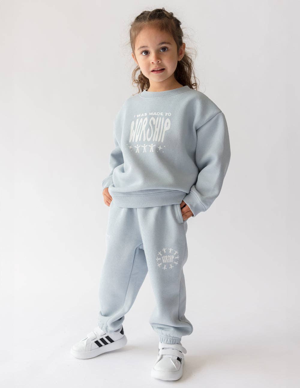 Elevated Faith - Wholesale Sweatshirt - Kids - Made To Worship Kids Crewneck4