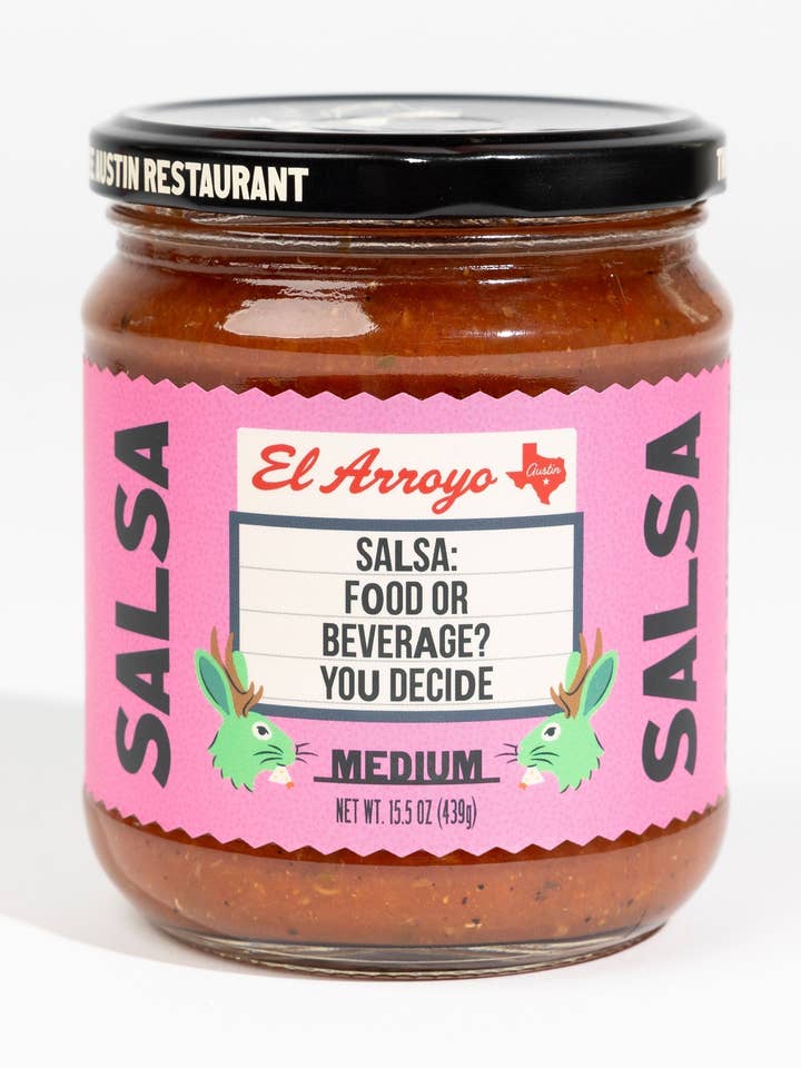 16 oz mittlere Salsa - Lebensmittel oder Getränk für den Großhandel von El Arroyo
