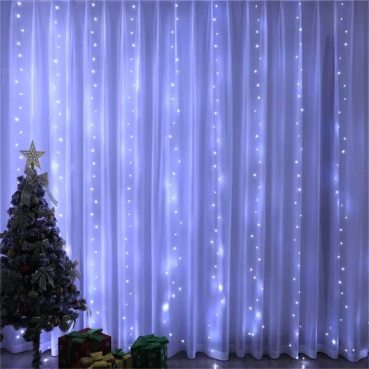 EP Design Lab - Wholesale String Lights - 63" Smart RGB Color Changing Dynamic Curtain Lights1
