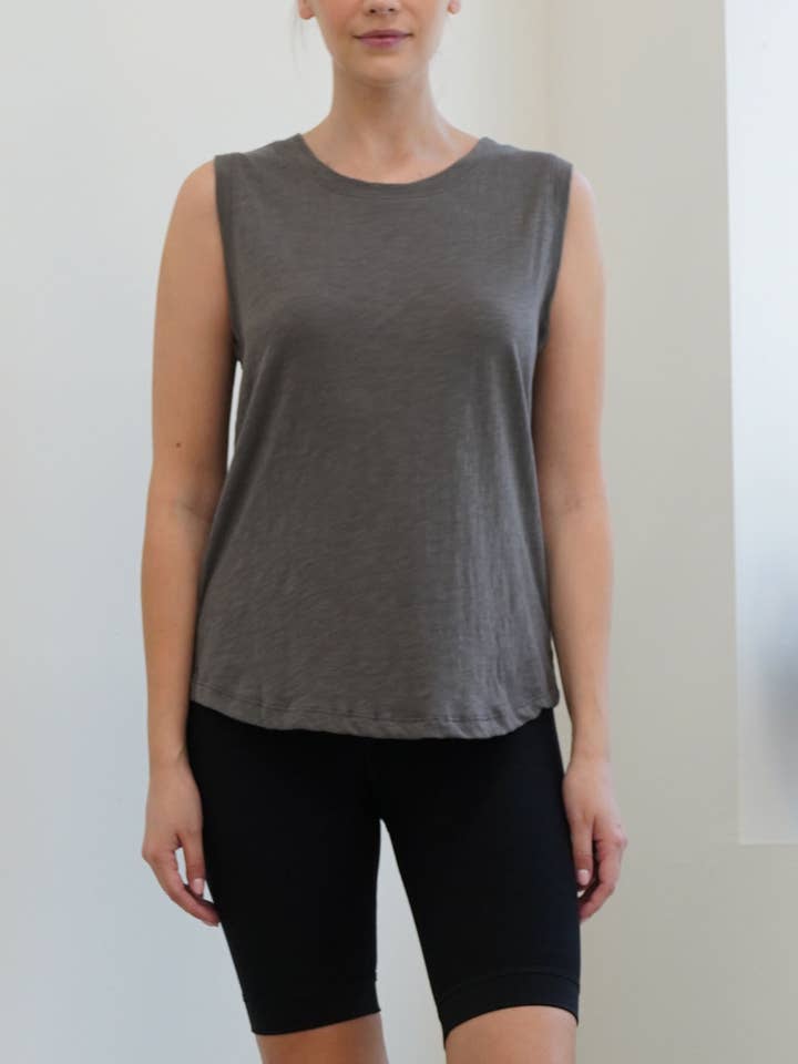 RÉSERVOIR DE MUSCLE FLAMMÉ DE COTON pour la vente par Fabina