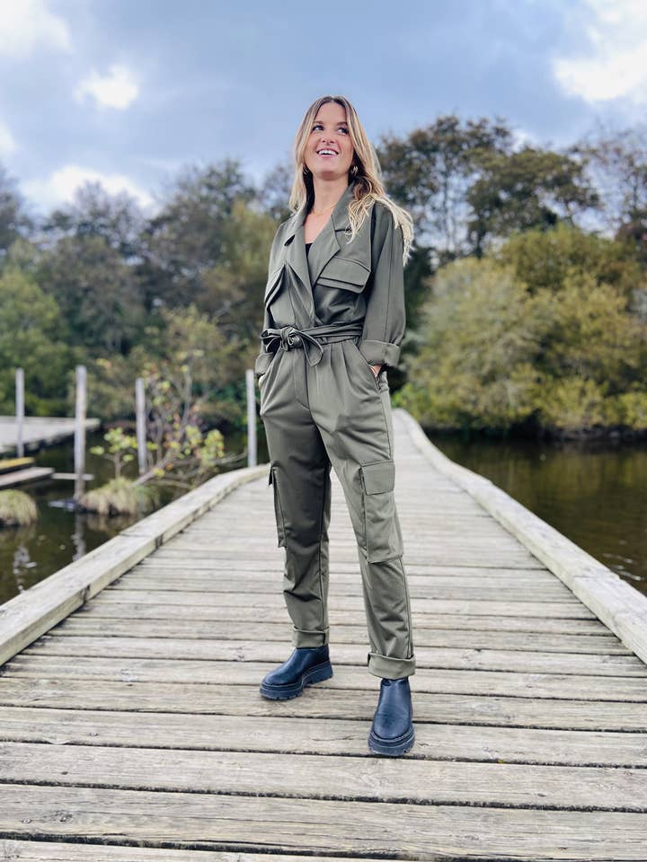 Mono combinado khaki NOAM para venta al por mayor de MAOBA