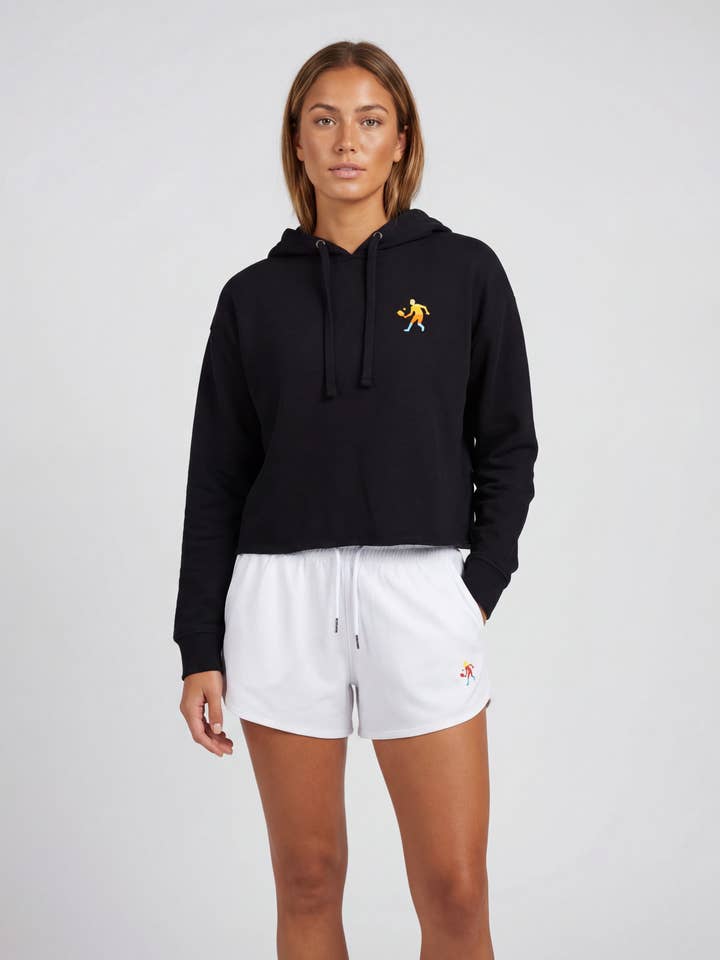 Women's Ultrasoft Cutoff Hoodie for wholesale by après-pickle by DILLY LIFE