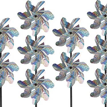 Bird Blinder Repellent Pinwheels (10 Pack) 15 inch for wholesale by Tapix