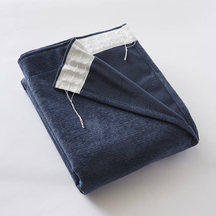 CORTINA GF 140 x 260 cm BJORN Meia-noite por atacado de L'effet Papillon