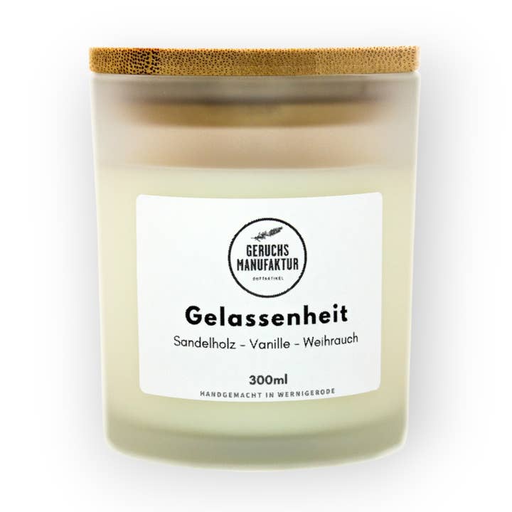 Serenity - aromatherapy candle for wholesale by Geruchsmanufaktur