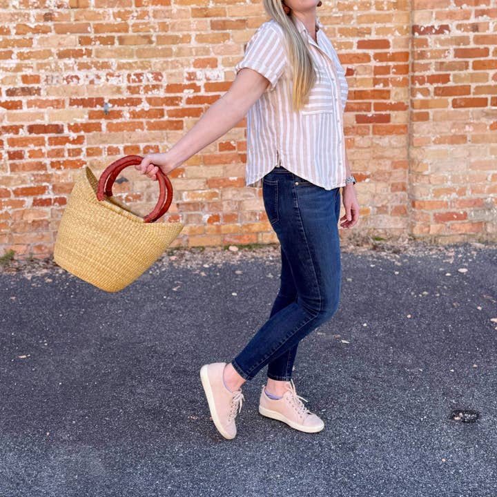 Amsha – Engroshandel Tote bag - Dame – Lille Markedstaske: Kumasi2