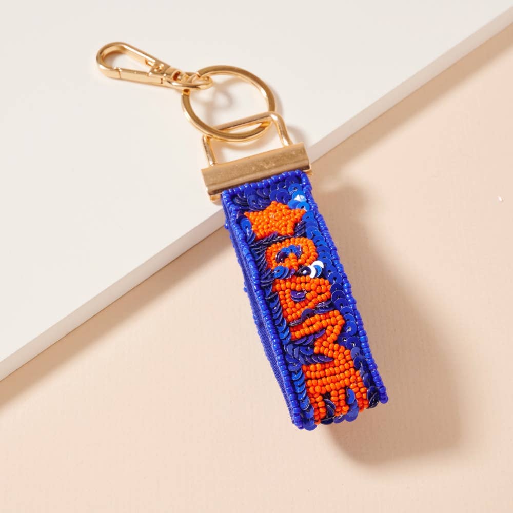 Frem - Wholesale Keychain - Women's - Game Day Seed Beaded Key Chains2