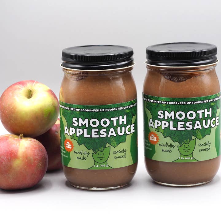 Fed Up Foods - Wholesale Fruit Sauce - Smooth Applesauce1