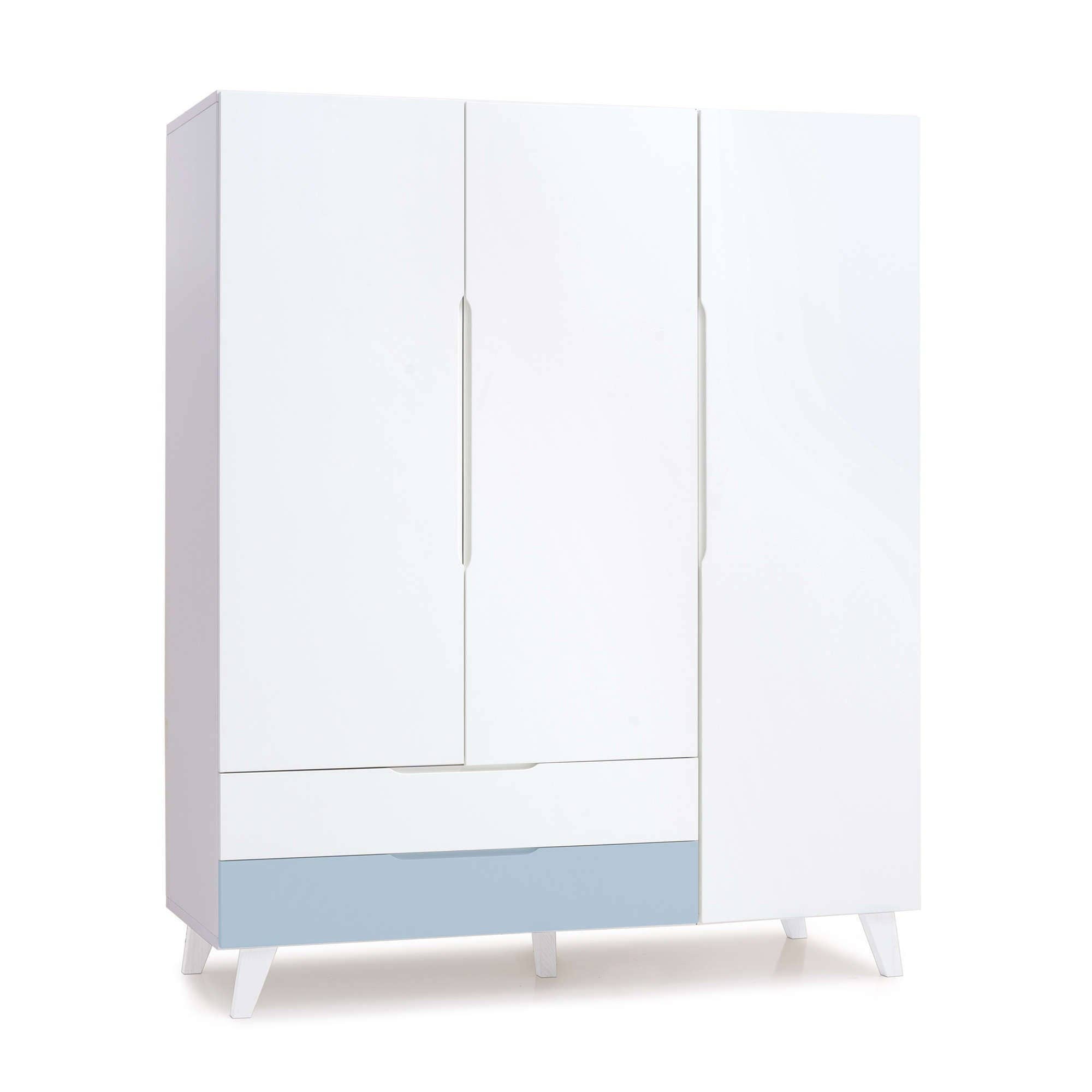 Alondra Baby - Wholesale Bedroom Furniture - Large children's wardrobe (3 doors) · Style Plus+1