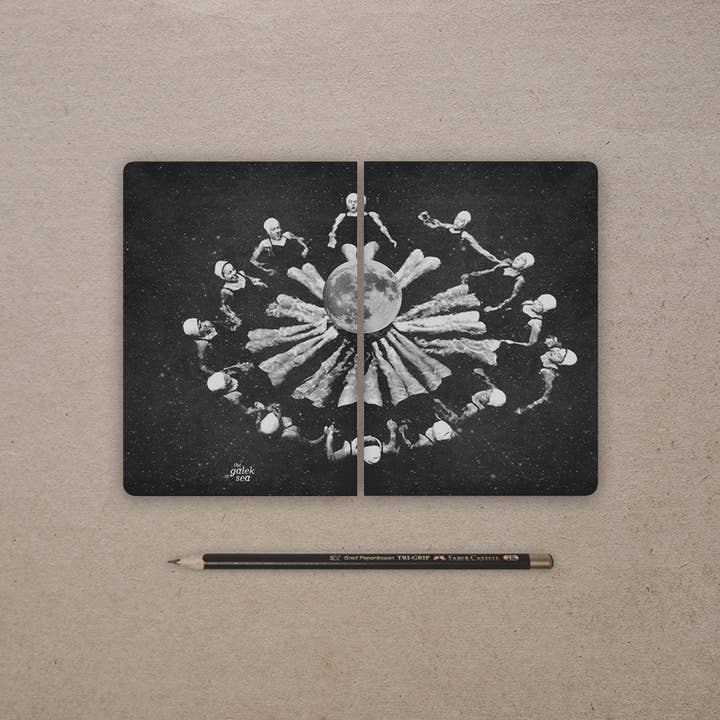 The Galek Sea - Wholesale Notebook - Synchronized Space Ladies Notebooks6