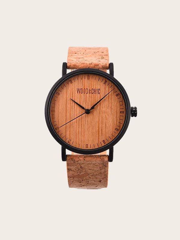 Wood&Chic - Vente Montre – homme - Montre en Bois Homme à Quartz - Caryer2