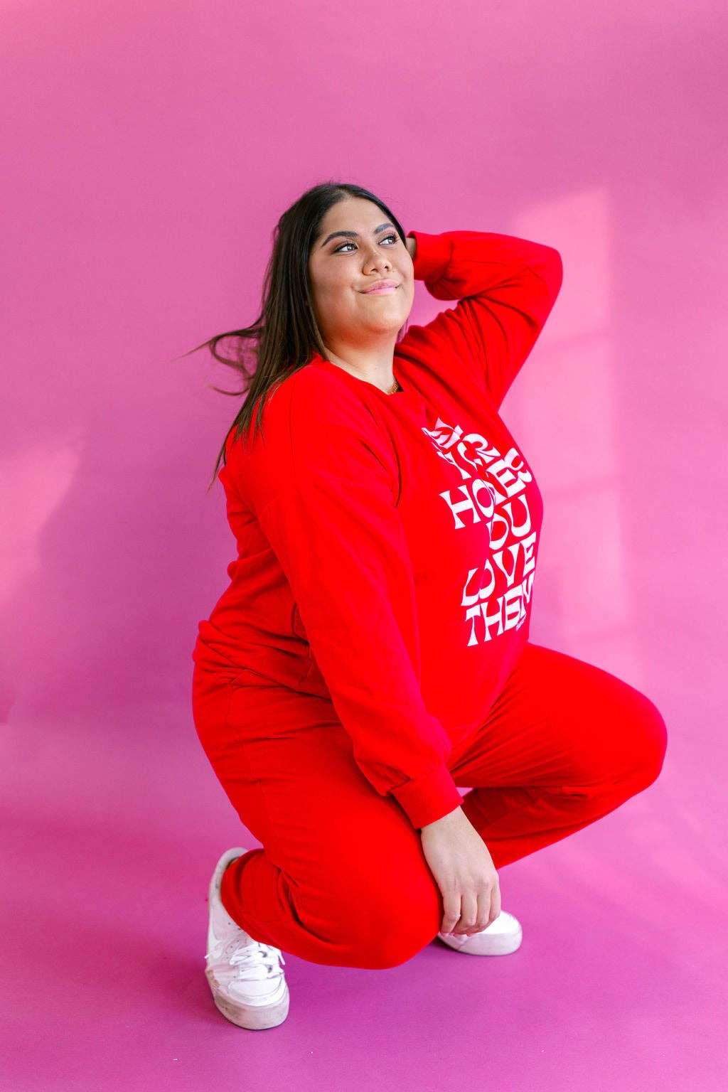 Taby Originals – Engroshandel Loungesæt - Dame – TABY ORIGINAL DESIGN: Fortæl dine venner, at du elsker dem i RØD*** PUFF*** & ULTRA SOFT***11