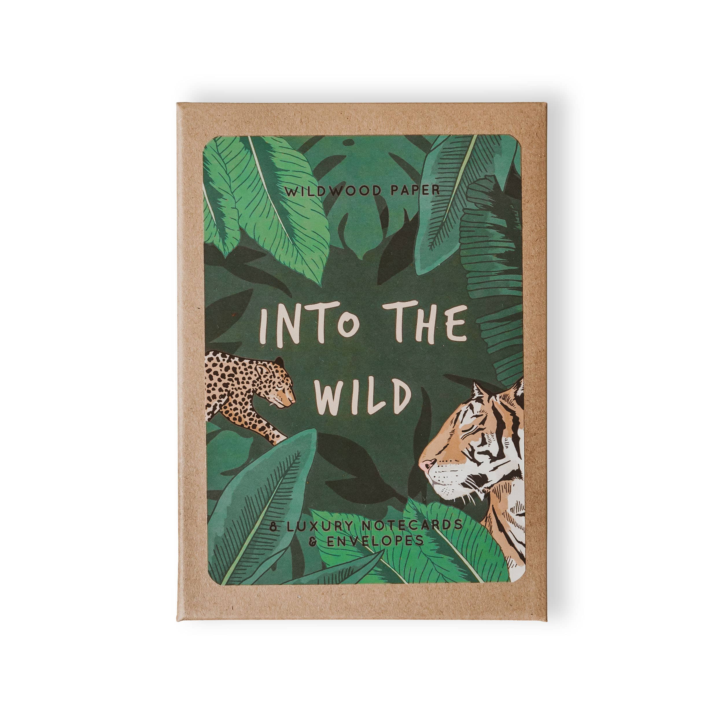 Wildwood Paper - Wholesale Stationery/notecard set - Into The Wild Jungle Themed Birthday Notecard Boxed Gift Set