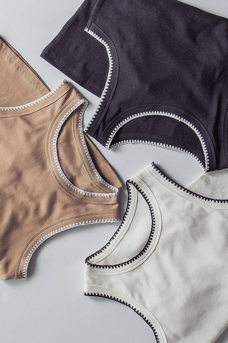 Urban Daizy - Wholesale Tank Top - Women's - Contrast Trim Ribbed Minimalist Statement Tank Top28