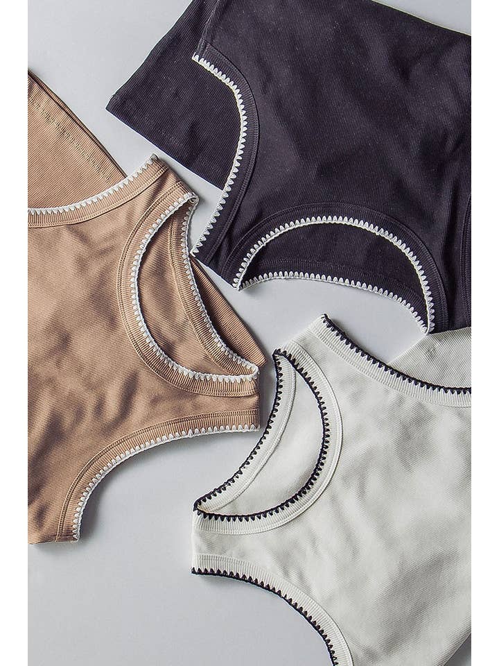 Urban Daizy - Wholesale Tank Top - Women's - Contrast Trim Ribbed Minimalist Statement Tank Top28