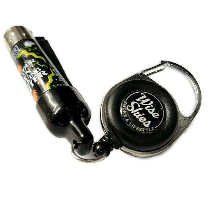 Wise Skies – wholesale Lighter – Wise Skies Lighter Leash, Black1
