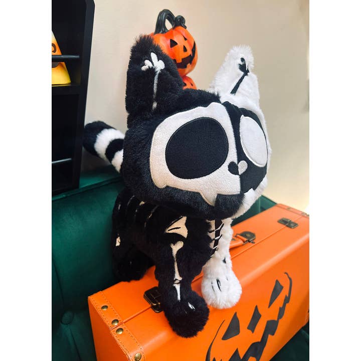 vampirefreaks - Vendita all'ingrosso Peluche - Bambini e neonati - Peluche Splitzokitty gatto nero e bianco1