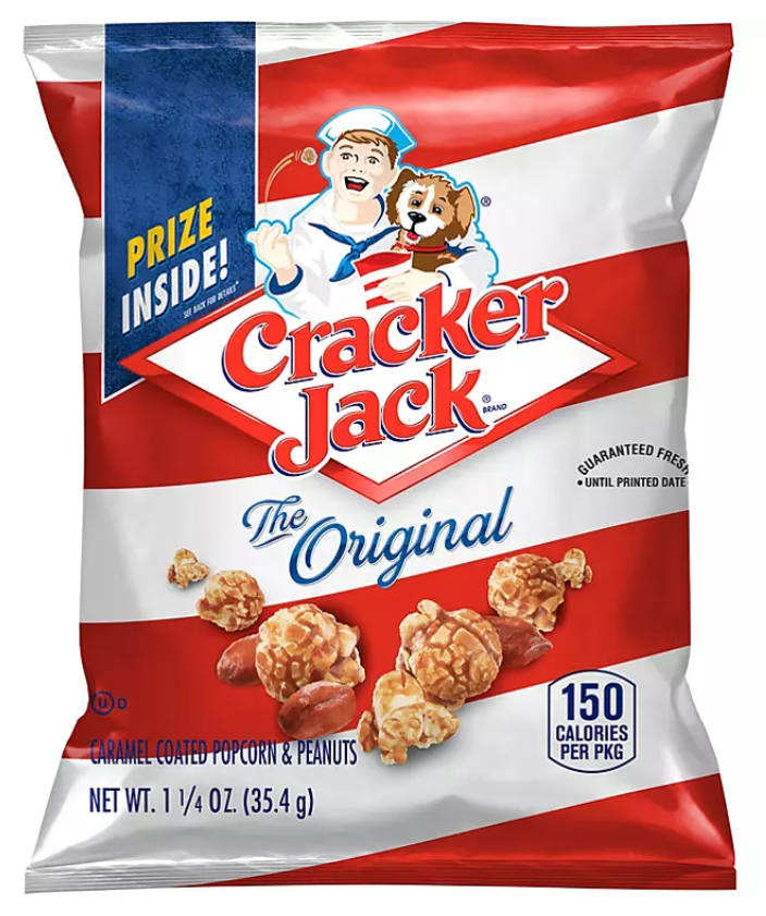 iSweet.ca - Wholesale Popcorn - (S6-03) Cracker Jacks Bag 1.25 oz (35.4 g) X 30 Units0