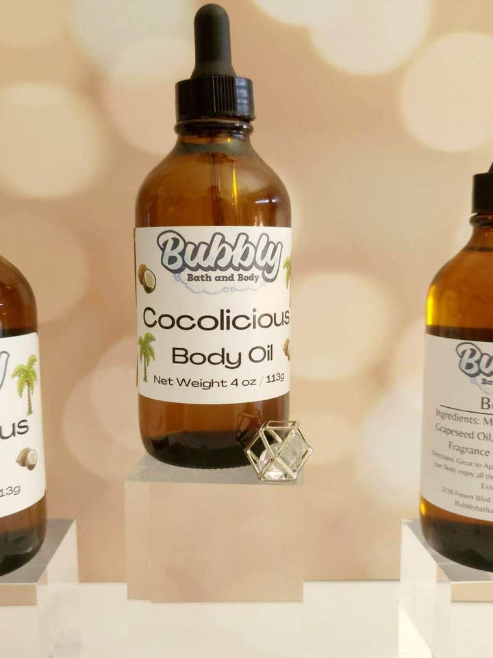 Huile corporelle Cocolicious pour la vente par Bubbly Bath And Body LLC