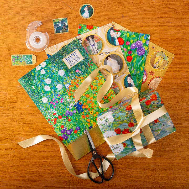 The Gifted Stationery Company – wholesale Wrapping paper roll – Gift Wrap Collection - Klimt2