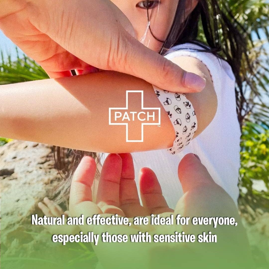 PATCH (Aus) - Eco First Aid - Wholesale Bandaids/Bandages - PATCH VALUE PACK - 100 Panda Bamboo Bandages3