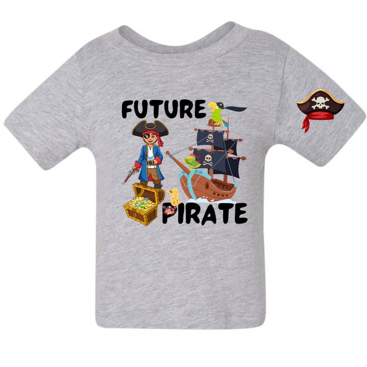 Future Pirate Boys Tee Shirt Sizes 2T-8 for wholesale by May & Gray