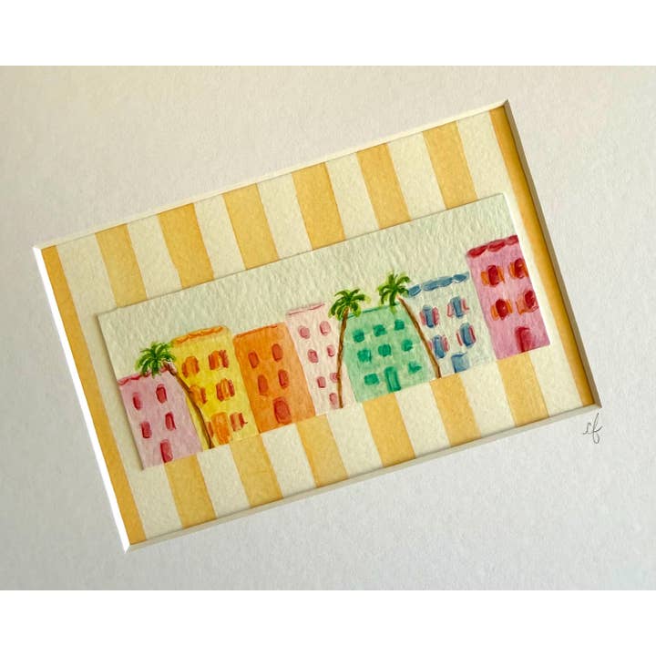 Charleston, SC Watercolor Painting for wholesale by Courtney Foley