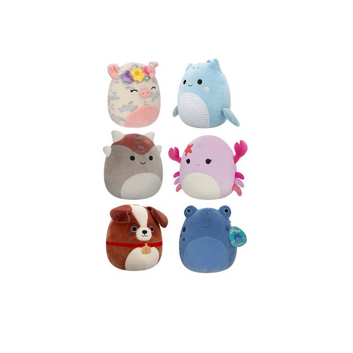 License 2 Play Toys - Wholesale Stuffed/Plush Toy - Kids & Baby - Squishmallows 8 Inch Plush 6pc Counter Display Assortment A