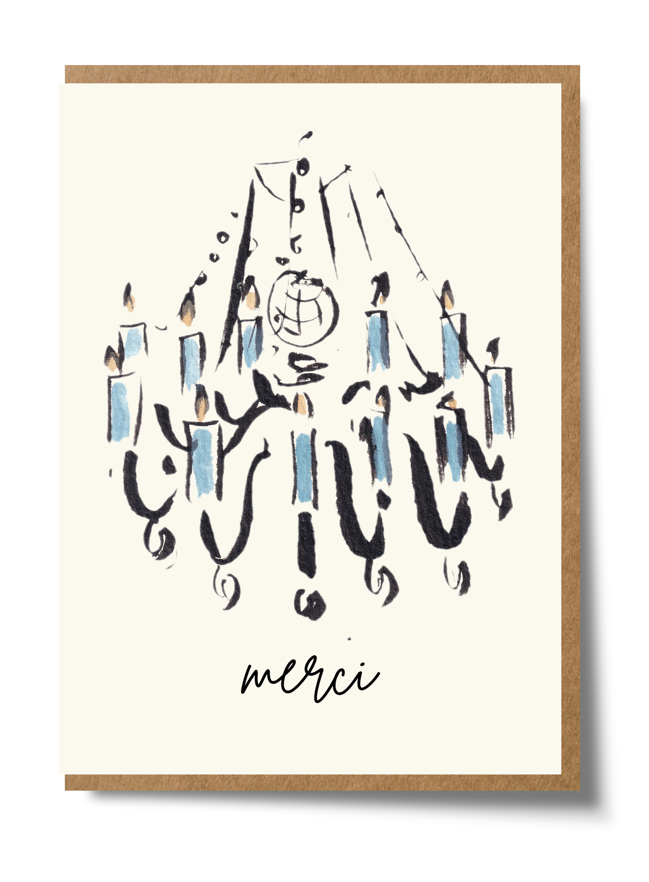 MaryAnna Emerson - Wholesale Thank You Card - Merci0