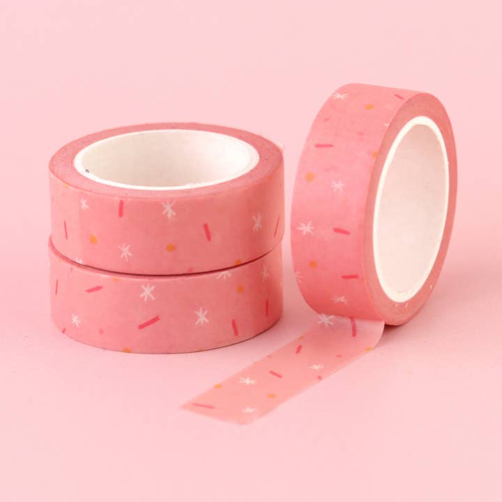 washi tape - pink doodles for wholesale by Oh, Laura