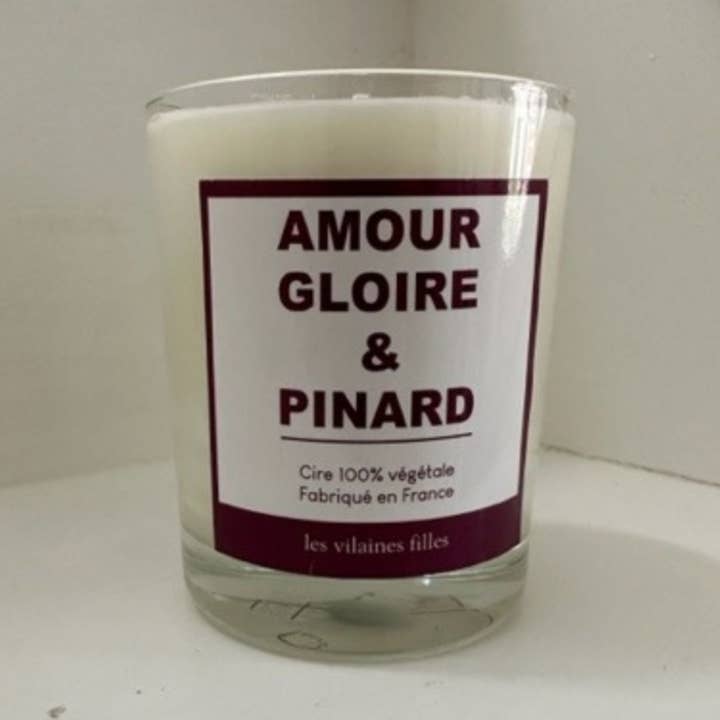 Les Vilaines Filles – Engroshandel Glaslys – Duftlys «Love, Glory and Wine»0