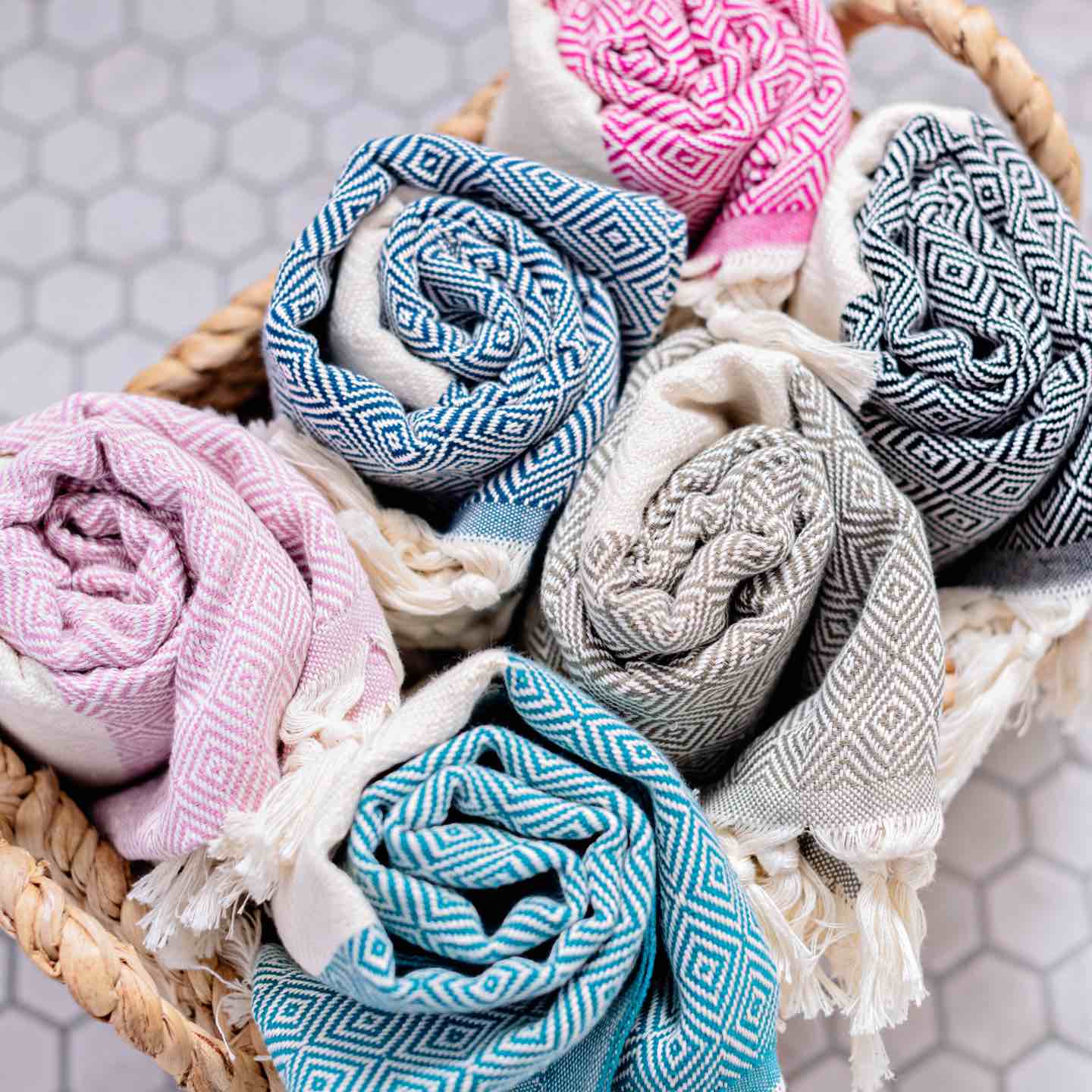 Minnie and Moon - Wholesale Beach Towel - Diamond Turkish Bath & Beach Towel1