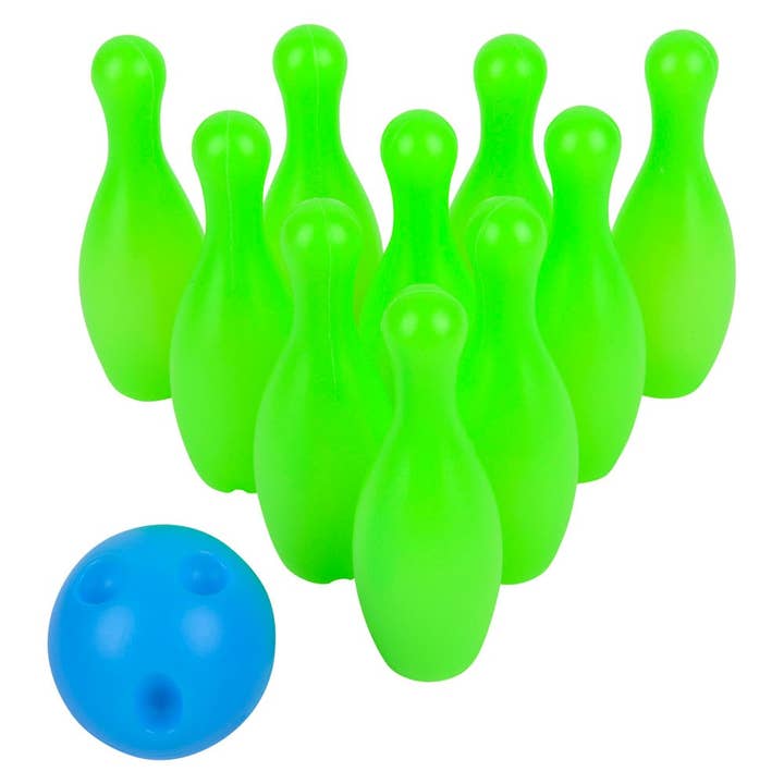 La Luna Bella - Toys - Wholesale Classic Toy - Kids - 4.5" GLOW IN THE DARK BOWLING SET LLB kids toys4