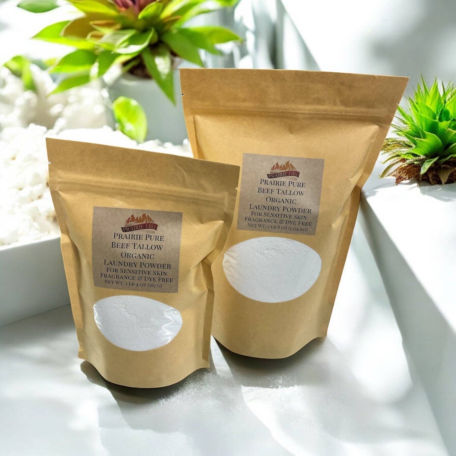 VIAI Beauty - Vente Lessives en poudre/dosettes - Savon en poudre détergent à lessive biologique au suif de bœuf - Fabriqué aux États-Unis - Sans parfum ni colorant pour peaux sensibles4