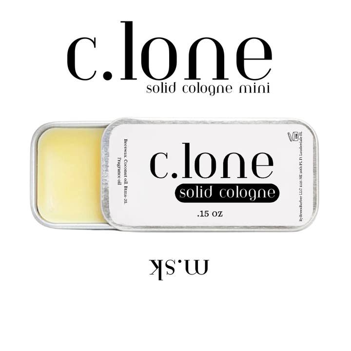 C.LONE MINI - Musk - Classic and Bold Solid Cologne for Men, Timelessly Alluring, Compact and Travel-Friendly for wholesale by Union Barber Supply