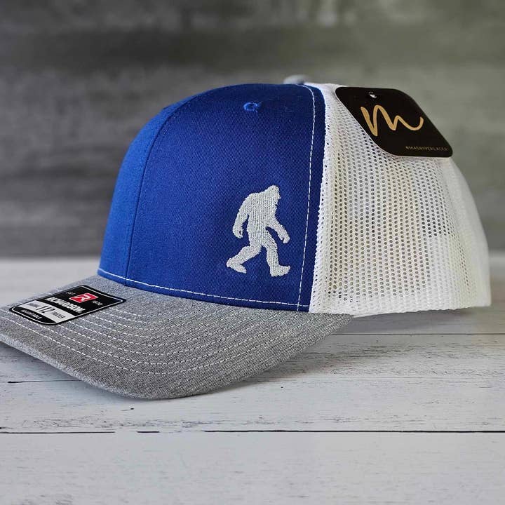 Mad River - Wholesale Trucker Hat - Unisex - Bigfoot, Sasquatch on Richardson 112 Trucker Hat
