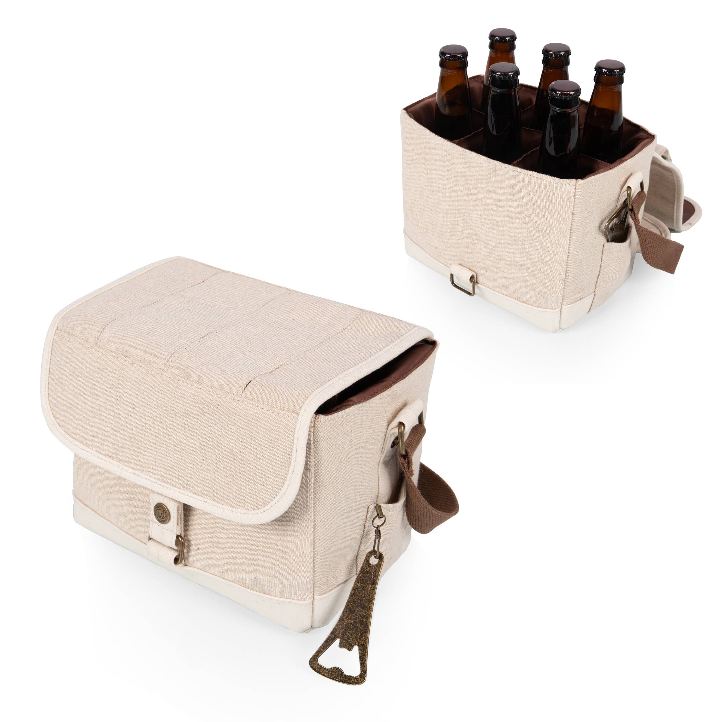 Picnic Time Family of Brands - Wholesale Beer/Wine Caddy - Craft Beer Caddy  Cooler Tote with Opener12