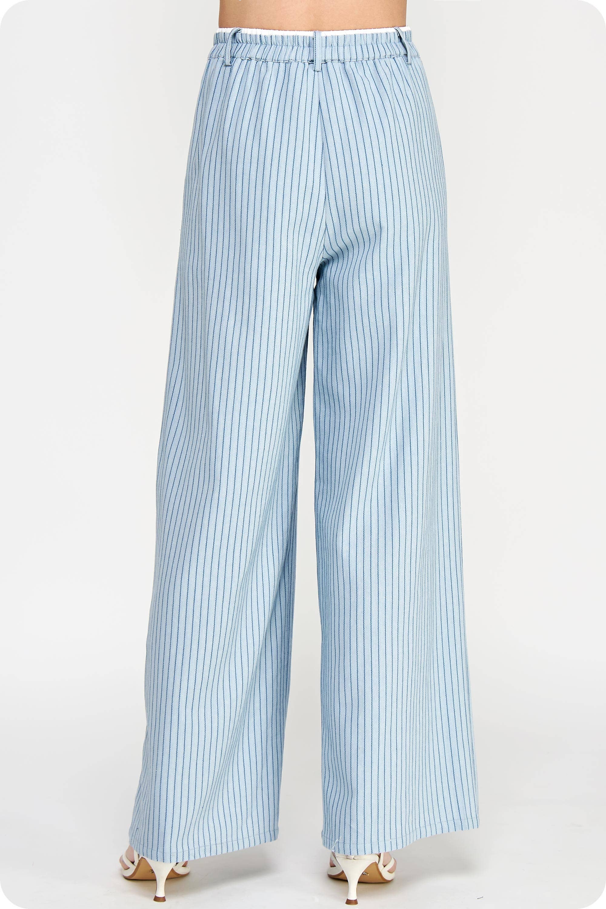 Strut & Bolt – Engroshandel Bukser - Dame – Linnedbukser med kontrastpiping detaljer25